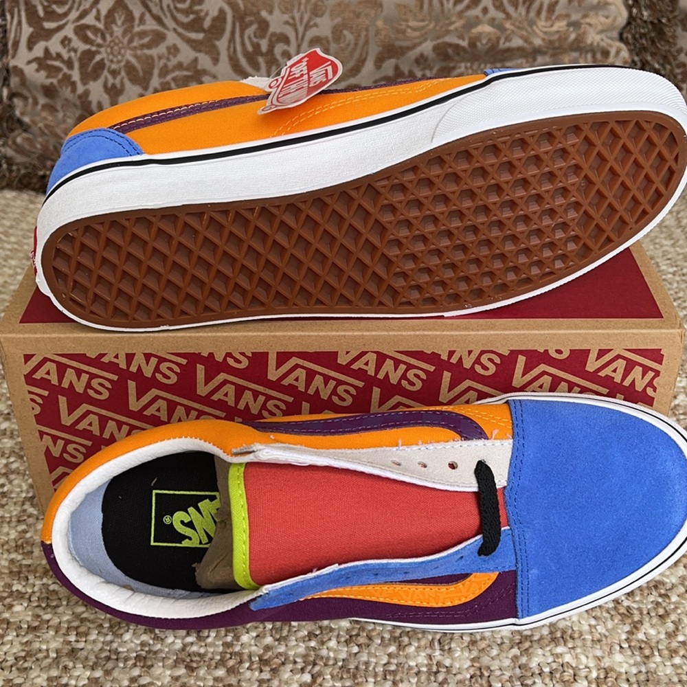 Vans Old Skool Mix & Match Gpjcbgtmr/gold Men’s - Picture 6 of 16